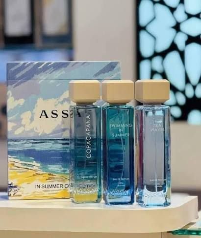 بكج عساف سي بلو 3 عطور 600 مل