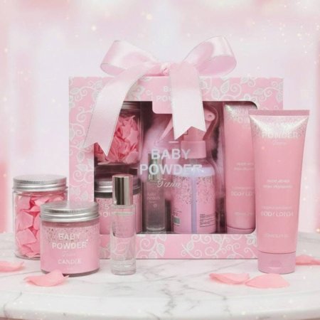 بكج بيبي باودر 6 قطع