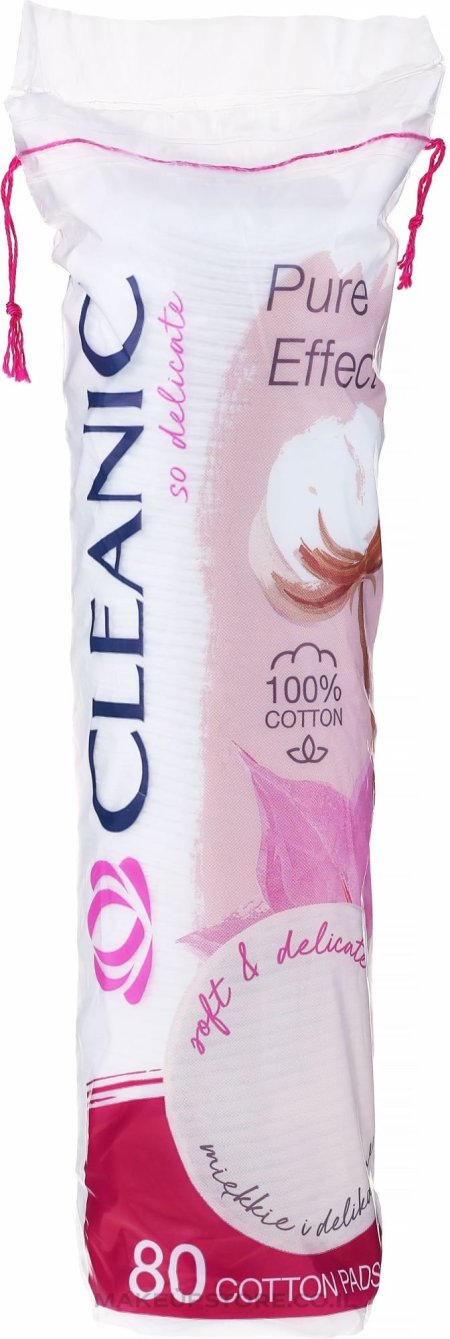 قطن مدور لتنظيف المكياج