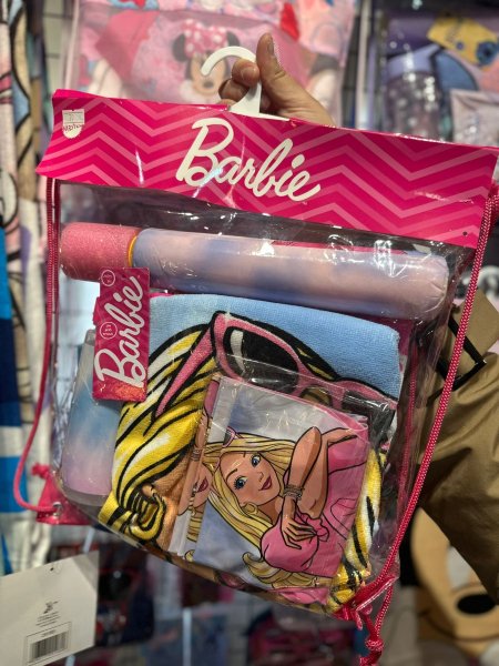 بكج سباحة الشفاف باربي