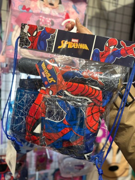 بكج سباحة الشفاف سبايدرمان