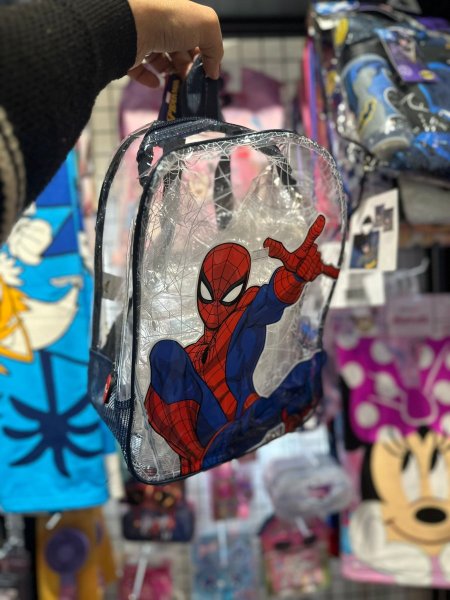 شنطة ديزني شفافة سبايدرمان