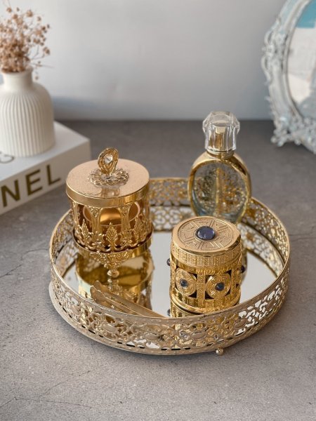 مبخرة مع صينية 5 قطع