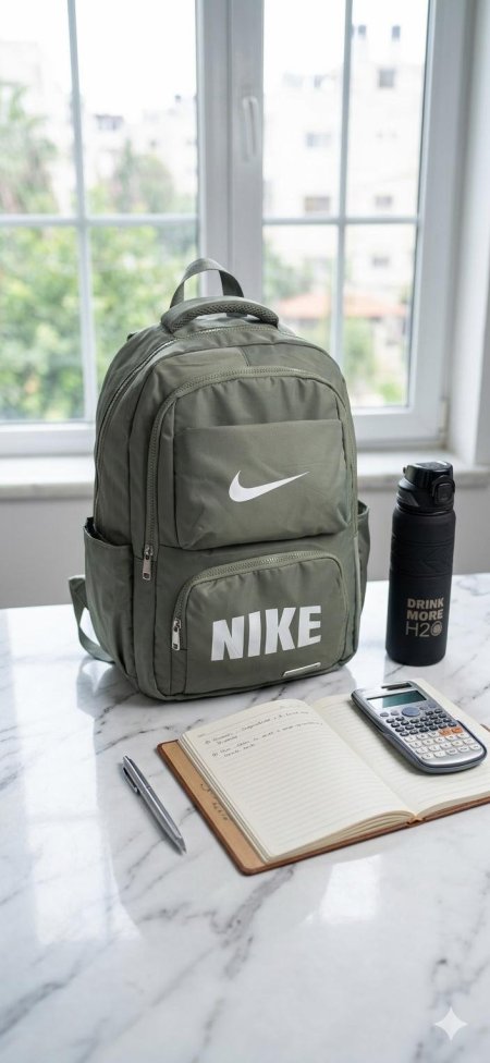 شنتة Nike شباب وصبايا جودة عالية زيتي