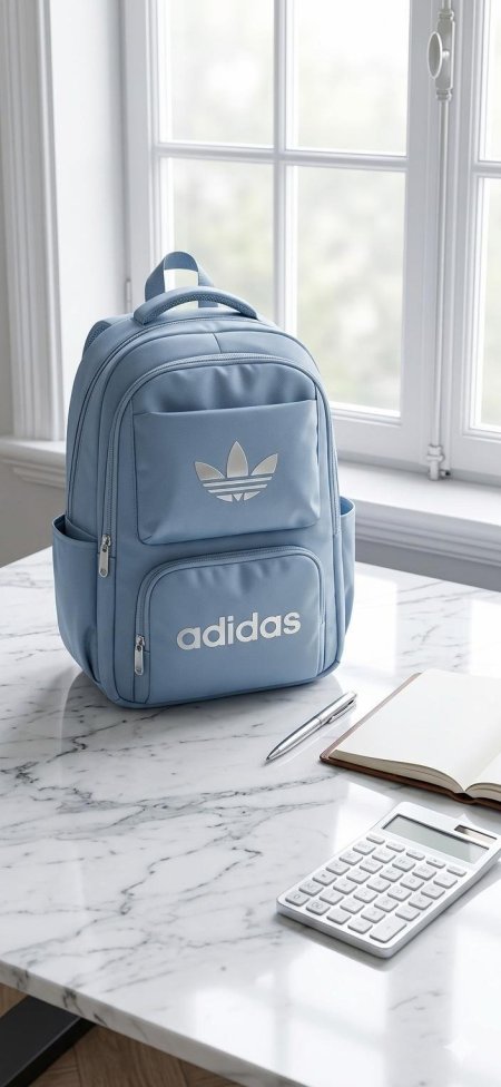 شنتة Adidas شباب وصبايا جودة عالية أزرق