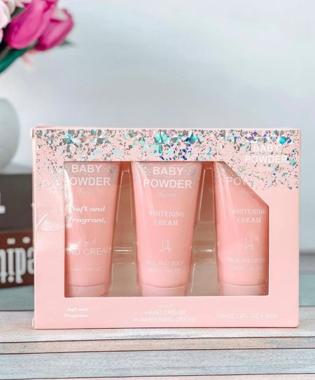 بكج كريمات بيبي باودر <br> <span class='text-color-warm'>سيتوفر قريباً</span>