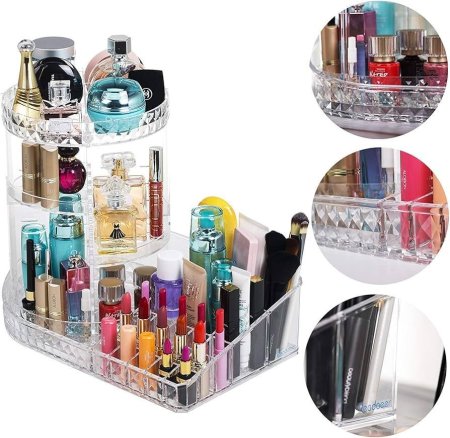 ستاند تنظيم المكياج <br> <span class='text-color-warm'>سيتوفر قريباً</span>