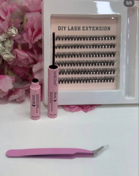 بكج رموش تركيب شعرة شعرة